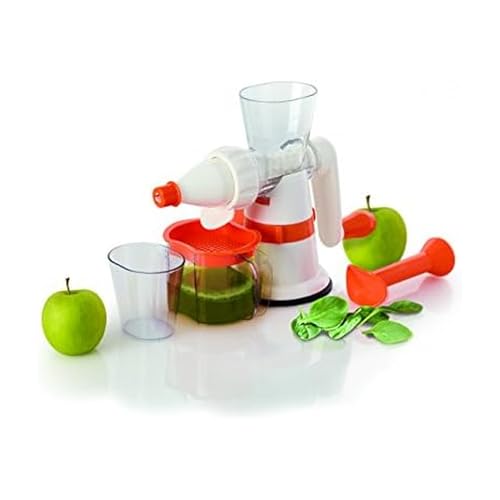 Farberware Hand Crank Manual Juicer White/Orange