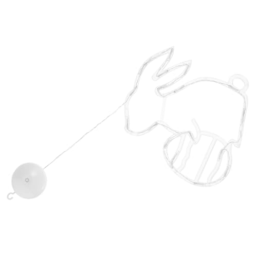 iplusmile Luces de Ventana de Pascua con Forma de Decoración Interior con Ventosas Iluminación Fiestas