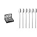 Zwilling 1000712 Besteck-Set, 68-tlg., Für 12 Personen, 18/10 Edelstahl/Hochwertiger Klingenstahl, Senses & 07150-313-0 Dinner, 6 Longdrinklöffel, Edelstahl