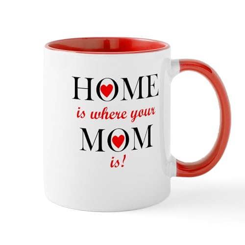 Taza de cerámica 11 oz Home Is Where Your Mom Is miniatura 1