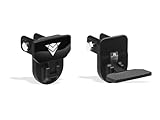 Armordillo FD Series 5' Foldable Rear Hitch Step|Compatible for Class 4 Trailer Hitch 2' Receiver|Hitch Step Bar|Folding Fold-Up Rear Step|8724552|Matte Black|Steel|Universal