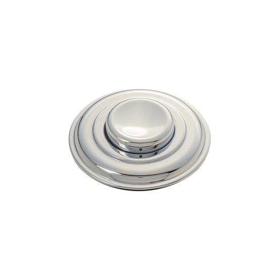 InSinkErator 78666E-ISE Decorative Air-Activated Switch-Button - Vintage - Polished Nickel