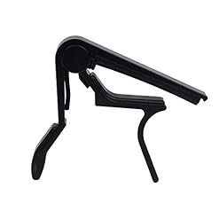 TuDu Déclencheur de Alliage à une seule main Capodastre pour guitare Changement rapide, Noir - Les Beatles, Paul McCartney, John Lennon, RIngo Starr, George Harrison TuDu Déclencheur de Alliage à une seule main Capodastre pour guitare Changement rapide, Noir – Image 5