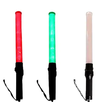 Ladwa Rechargeable Baton for Outdoor Safety Traffic Signal Warning Light Stick Baton for Parking Guides and Multipurpose (Lenght - 20 Inch) (Pack of 2)