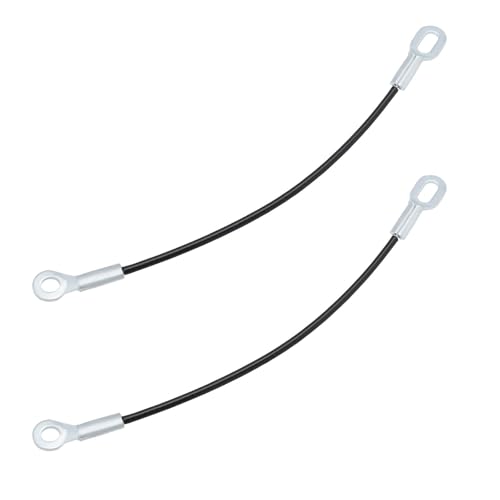 eMagTech 2pcs Câbles de Hayon de Rechange 6730A089 Compatible avec Mitsubishi L200 Triton MK5 Pre-FL 2016-2018 Fil Acier de Remplacement Robuste pour Hayon