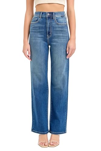 Cello Jeans Women's Super High Rise Dad Jeans
