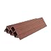 LONGFITE Edge Safety Bumpers Corner Protectors Furniture Table Fireplace Guards Baby Proofing with Wide Coverage and Safe Silicone Material (Dark Brown)