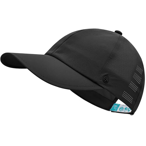 AOPREL Unstructured Baseball Cap für Herren & Damen Atmungsaktiv Schnelltrocknend & Wasserabweisend Running Cap Sport Kappe UPF 50+ Sonnenschutz für Golf Tennis Wandern und Outdoor