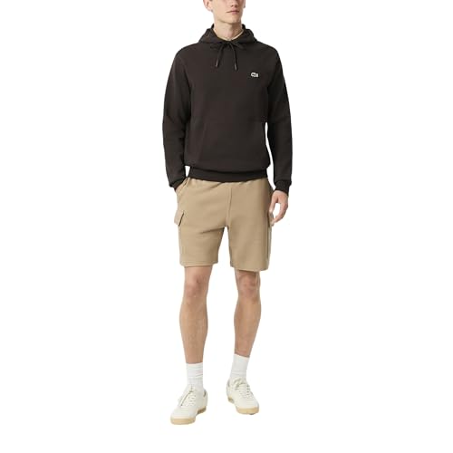 Image of Lacoste Men's Cotton Fleece Cargo Shorts