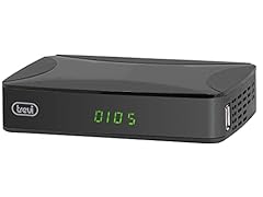 Trevi HE 3368 T2 Decoder Digitale Terrestre HD DVB-T2 con H.265/HEVC 10 Bit, HDMI, Scart, USB, Telecomando