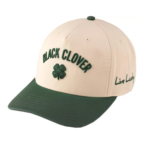 Image of Black Clover Unisex Timeless Live Lucky Adjustable Snapback Golf Hat