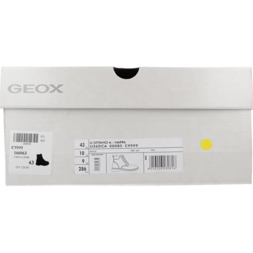 Geox U Ottavio, Stivale Alla Caviglia Uomo, Nero, 45 Eu - 8