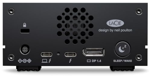 Image of LaCie 1big Dock HDD, 16To, Station d'accueil disque dur Externe, Pour PC Mac iPad & iPhone, Data Rescue Service (STHS16000800)