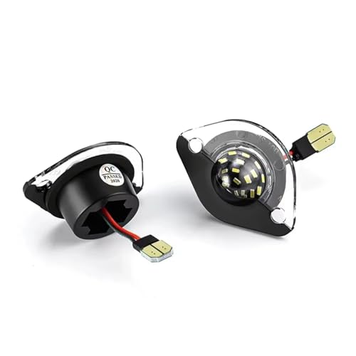 Luces matrícula LED sin error Canbus para Ford Mustang soluciona bombilla fundida trasera