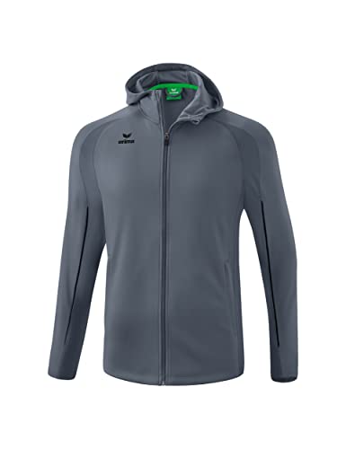 Erima Unisex Erwachsene Liga Star Trainingsjacke mit Kapuze – Ansicht 1