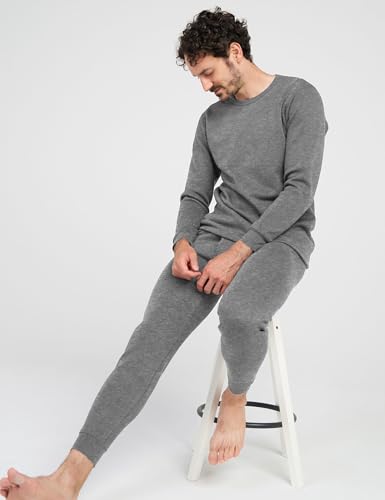 LAPASA Men's Ultra Heavyweight Thermal Underwear Set Extreme Cold Weather Base Layer Top Bottom Fleece Lined Long Johns M633