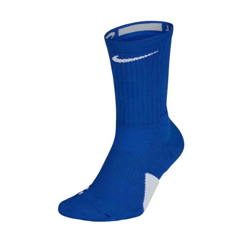 Nike Elite Crew Sock Royal | White M