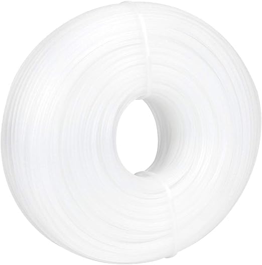 Sadaiv Nipun 3.5MM 50 Mtr Round Trimmer Line – White | Heavy-Duty Nylon Grass Cutter Line | Virgin Nylon Brush Cutter Trimmer Cord | Durable Lawn and Agricultural Cutting Line (Color May Vary)