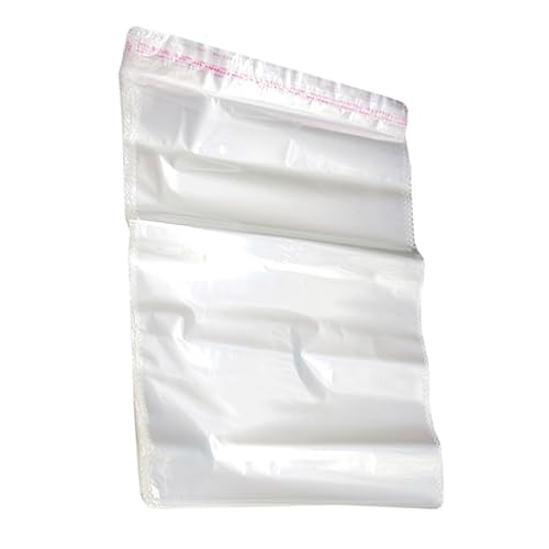 100pcs Self-sealing Plastic Bags for Clothes Shoes Self- Odorless Moisture Storage Bags for Home Use
