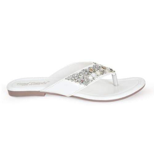 Image of Solvyn Women Multicolor Flats Snadal| Comfortable, Lightweight, Anti Slip