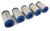 (Pack of 5) Inner & Outer Air Filter Assembly Replacement for Toro 98-2982, 982982 Element
