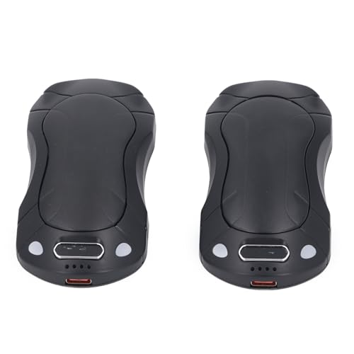 Rechargeable Hand Warmers, Double Sided Electric Handwarmers with 3 Heat Settings Fast Heating Magnetic Pocket Warmers for Outdoor Camping