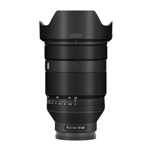 Protection Sony FE 28-70 mm F2 GM : film vinyle cuir noir haute résistance