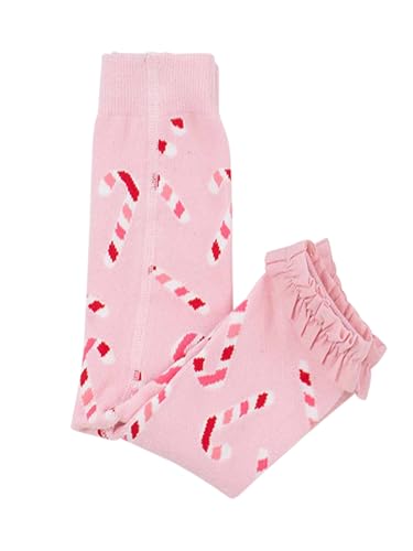 Image of RuffleButts Baby Girls Patterned Footless Ruffled Tights - Ruffle Tights | For Female Infants And Toddlers, Everyday Wear, Special Occasion Outfits, Layering Essential