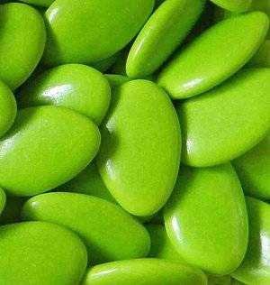 Generique - Dragées Chocolat Couleur Vert 500 GR
