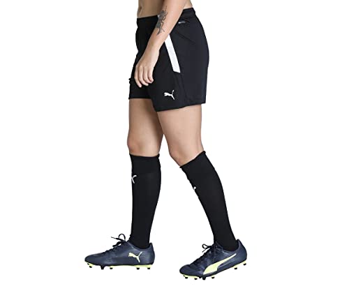 Image of Puma Womens teamLIGA Shorts W, Black-White, 2XS (70493603)