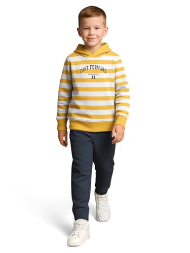 Image of HELLCAT Trendy Co-ords With Hoodie Sweatshirt and Trackpant Clothing Set for Boys