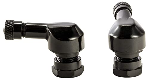 Puig 5591N Ventile Durchmesser-Lochfelge 11 mm Schwarz