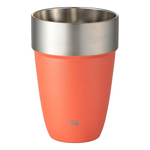 thermo mug スタッキングタンブラー ブライトオレンジ M 410ml ST22-41