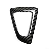 Style amélioré : la texture en fibre de carbone et la finition noire élégante rehaussent l'esthétique intérieure, rendant la zone d'engrenage plus visible et personnalisée.