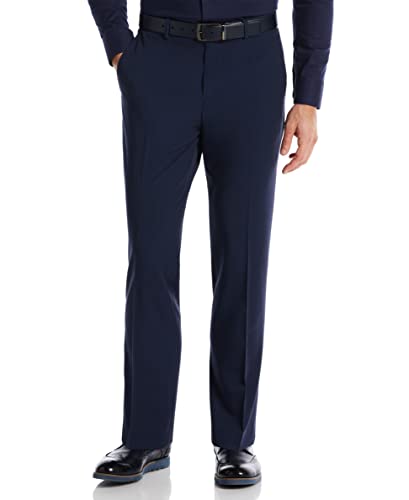 La mejor comparación de Pantalones de Vestir Caballero - 5 favoritos. 50 Perry Ellis - Pantalón de Vestir para Hombre de Ajuste Moderno, Índigo Victoria, 36W x 30L