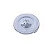 Gardner Bender KO701C Metal Knockout Seal, ? Inch Conduit Size, Marked Size, Rust-Proof Galvanized Steel, 16 AWG Steel, ? Inch Thread, Embossed - Self Centering, For Knockout Punch / Die Conduit, Cover, 5 Pk.