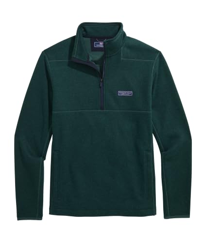 Image of vineyard vines Men's Mountain Sweater Fleece Quarter-zip