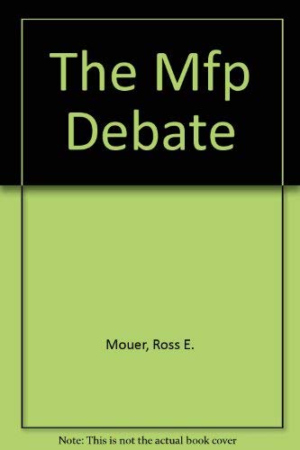 Preisvergleich Produktbild The Mfp Debate