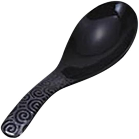 Set of 5 lotus arabesque black kyo type lotus (large) 5.4 x 1.6 inches (13.8 x 4 cm), restaurant, inn, Japanese tableware, restaurant, commercial use, tableware