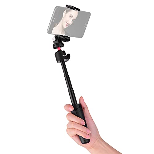 Trípode para vlogging SCRUBY DX-06 y palo portátil para grabaciones en ruta 4