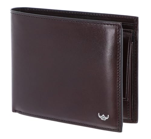 Porte-monnaie Colorado RFID Golden Head portefeuille bordeaux compact