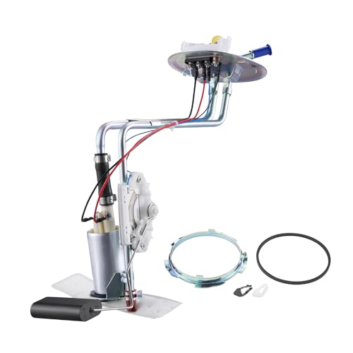 Image of BDFHYK Electric Fuel Pump Module Assembly E2135S Compatible with Ford E-150 E-250 E-350 Econoline Club Wagon 1986 1987 1988 1989 1990 4.9L 5.0L 5.8L 7.5L I6 V8 Replace E6UZ9H307B, E6UZ9H307BA