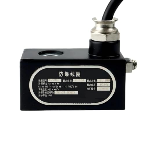 Bobine d'électrovanne EX0960 antidéflagrante pour sécuriser les circuits de fluides de 9.1mm - 3