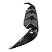 Rear Diffuser Compatible with 2016-2018 Nissan Maxima, Unpainted Black PU Splitter Spoiler Valance Under Lip Body Kit by IKON MOTORSPORTS