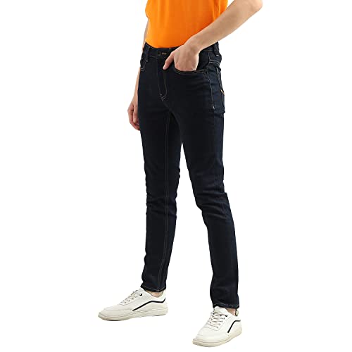 Image of UNITED COLORS OF BENETTON Men Solid Skinny Fit Jeans