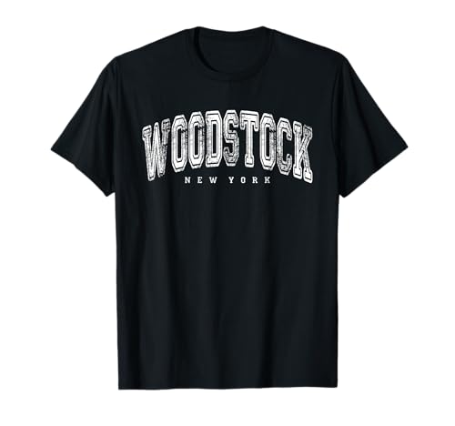 Woodstock New York Vintage Retro US City State NY Travel T-Shirt Woodstock New York Vintage Retro US City State NY Travel T-Shirt