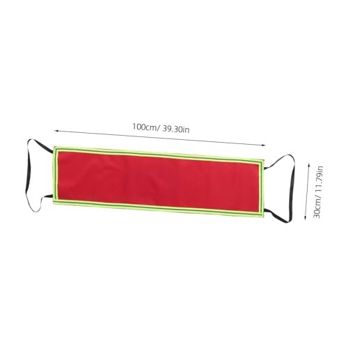 Reflector para placa de camión 1m alta visibilidad rojo miniatura 2