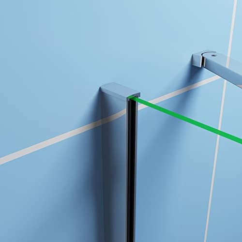 Mamparas Angular Plegable + Panel Fijo 6mm Antical 100x70x195cm