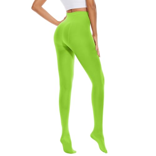 Image of Century Star Womens Tights Opaque Ballet Dance Stockings Tummy Control Top Pantyhose Run Resistant 80D High Waist Leggings