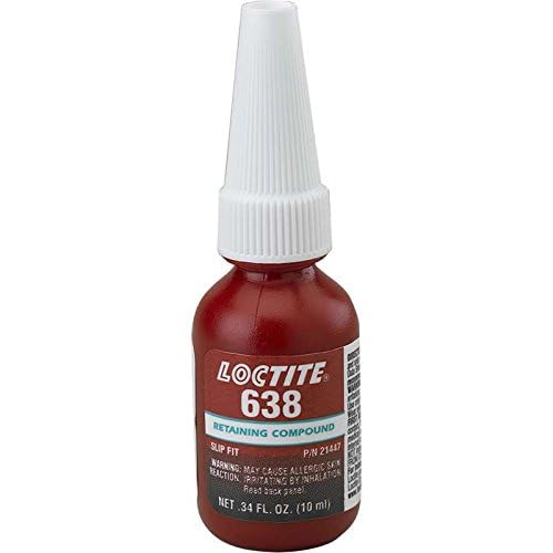 1835937 Loctite Retaining Compound, 10mL, 4500 psi, 0.010in